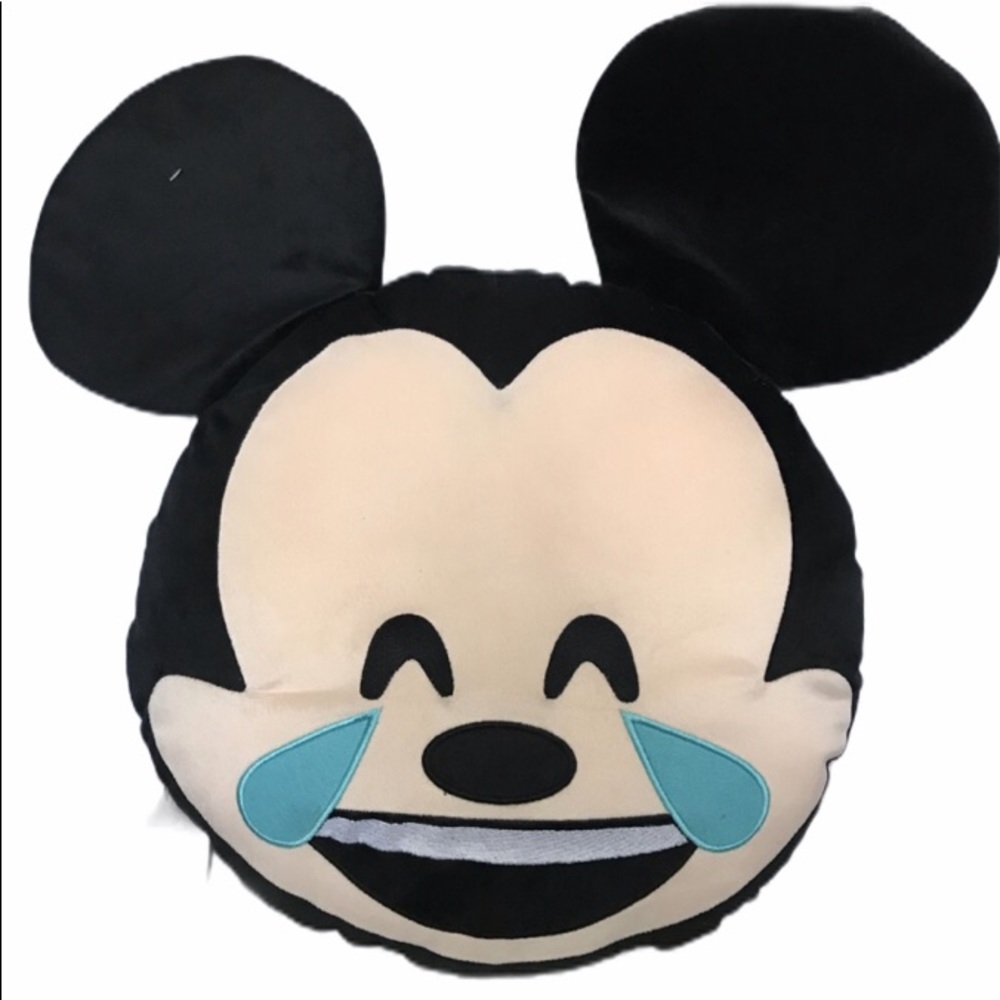 NWT EMOJI MICKEY MOUSE PILLOW